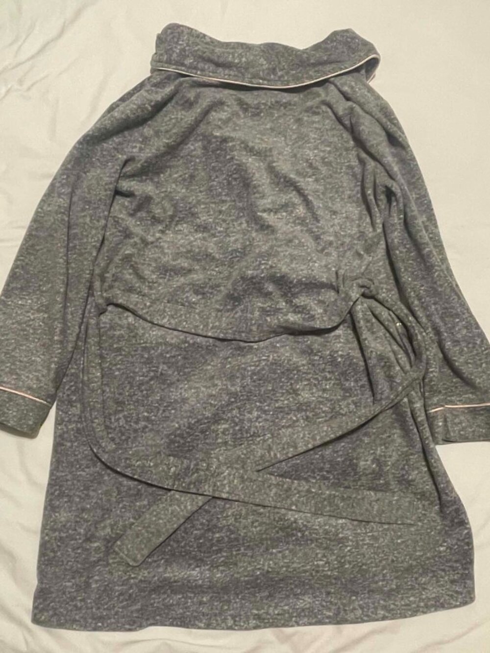 DANSKIN Intimates Women’s Gray Robe, Size S/M - Picture 4 of 7